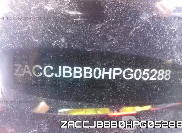 ZACCJBBB0HPG05288 фото 10