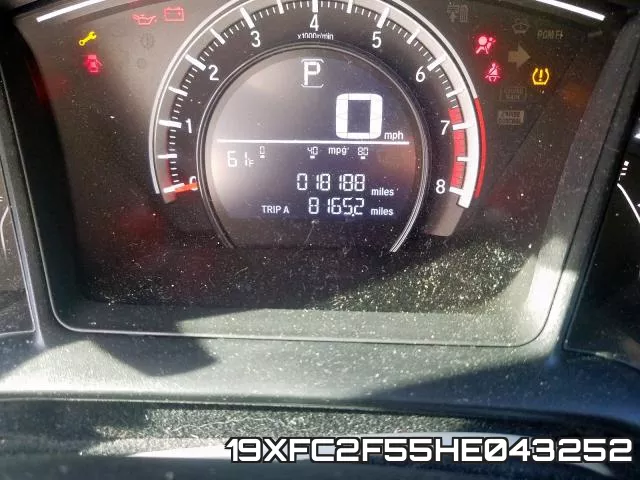 19XFC2F55HE043252 фото 9