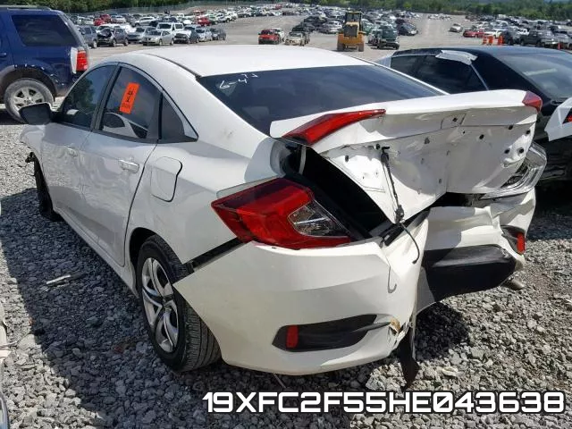 19XFC2F55HE043638 фото 4