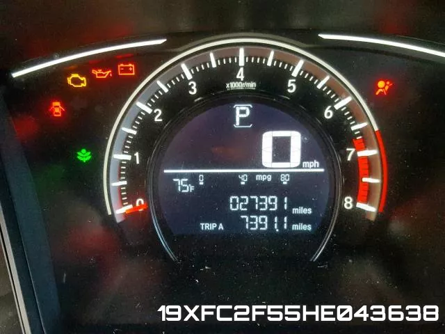 19XFC2F55HE043638 фото 9