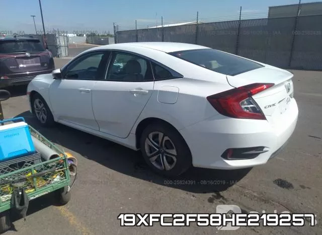 19XFC2F58HE219257 фото 4
