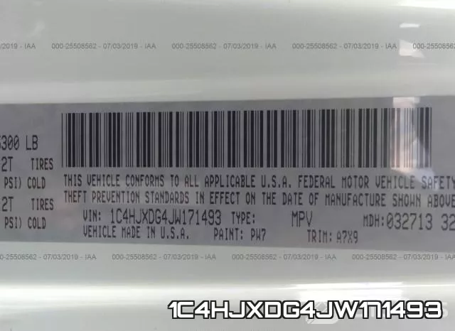 1C4HJXDG4JW171493 фото 10