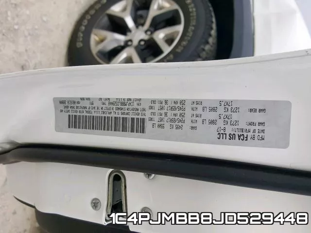 1C4PJMBB8JD529448 фото 2