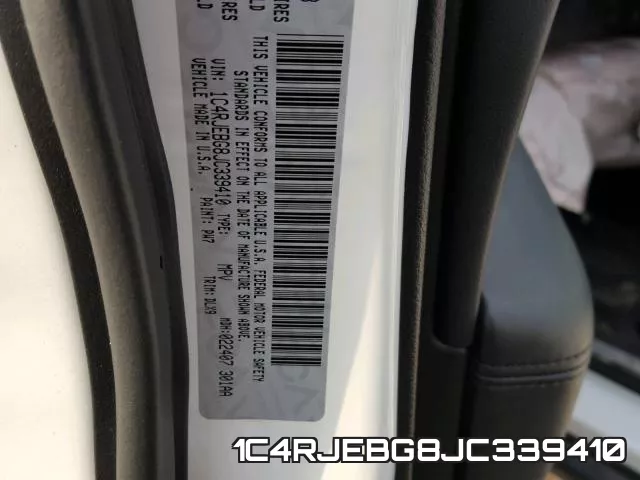 1C4RJEBG8JC339410 фото 2