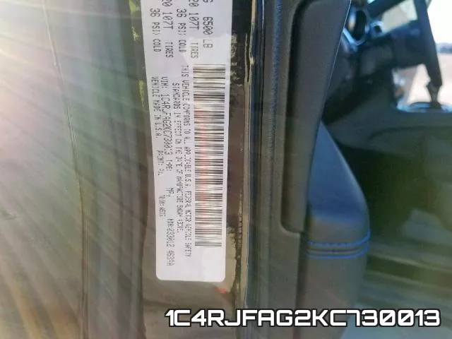 1C4RJFAG2KC730013 фото 2