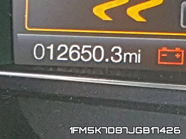 1FM5K7D87JGB17426 фото 9