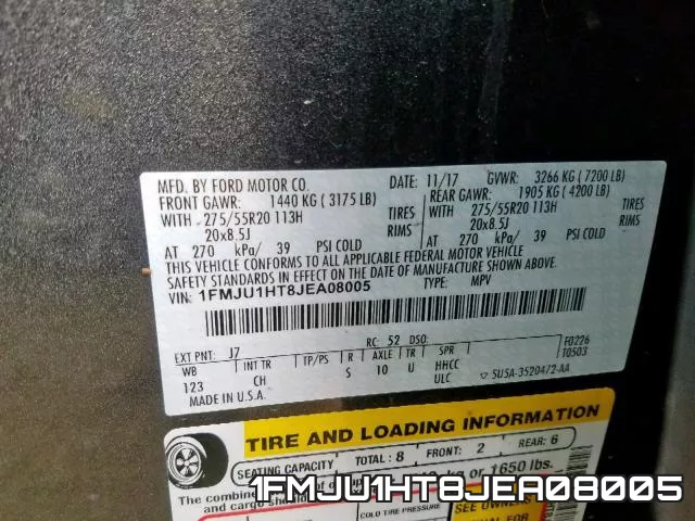 1FMJU1HT8JEA08005 фото 2