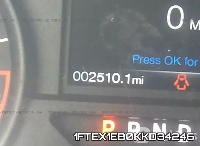1FTEX1EB0KKD34246 фото 8