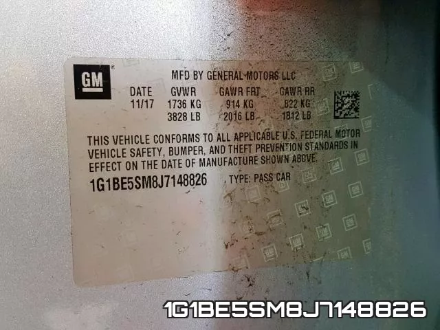1G1BE5SM8J7148826 фото 2