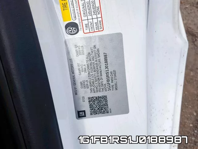 1G1FB1RS1J0188987 фото 2