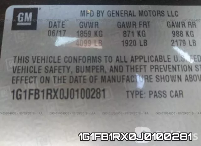 1G1FB1RX0J0100281 фото 9