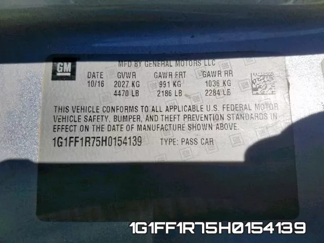 1G1FF1R75H0154139 фото 2