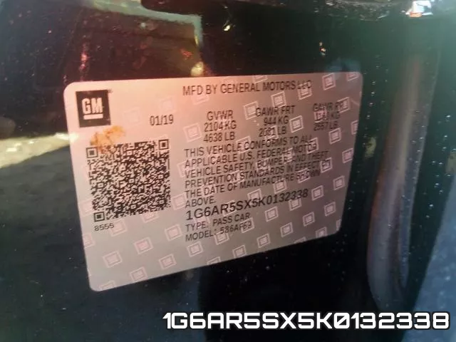 1G6AR5SX5K0132338 фото 2