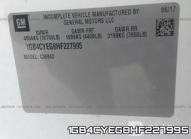 1GB4CYEG8HF227995 фото 10