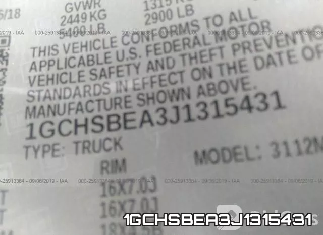 1GCHSBEA3J1315431 фото 10