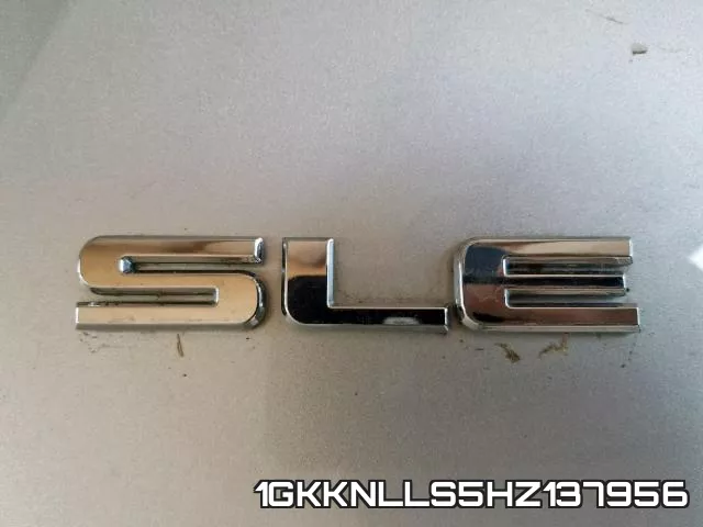 1GKKNLLS5HZ137956 фото 10