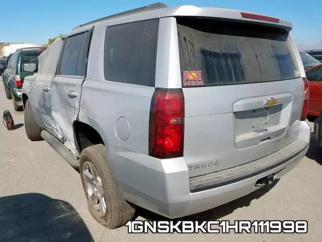1GNSKBKC1HR111998 фото 4