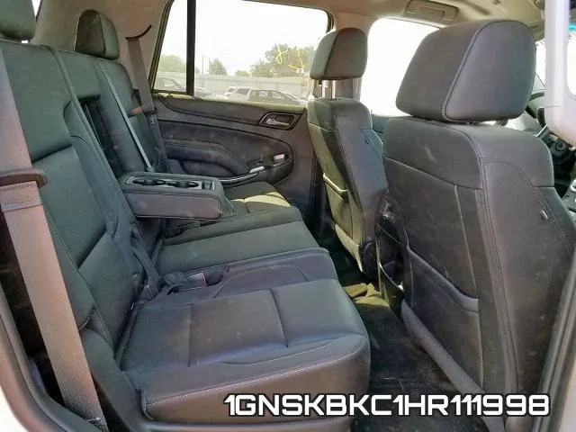 1GNSKBKC1HR111998 фото 7