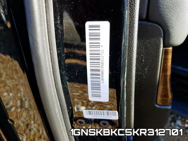 1GNSKBKC5KR312701 фото 2