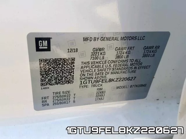 1GTU9FEL8KZ220627 фото 2