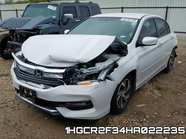 1HGCR2F34HA022235 фото 3