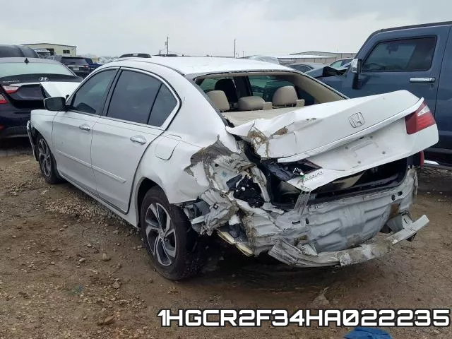 1HGCR2F34HA022235 фото 4
