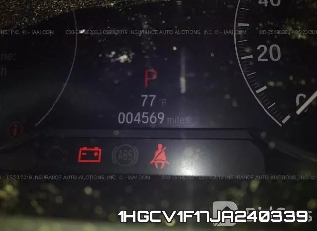 1HGCV1F17JA240339 фото 8