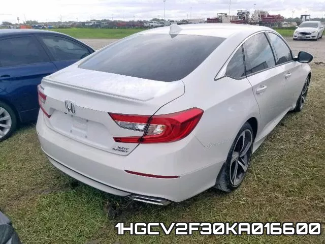 1HGCV2F30KA016600 фото 5