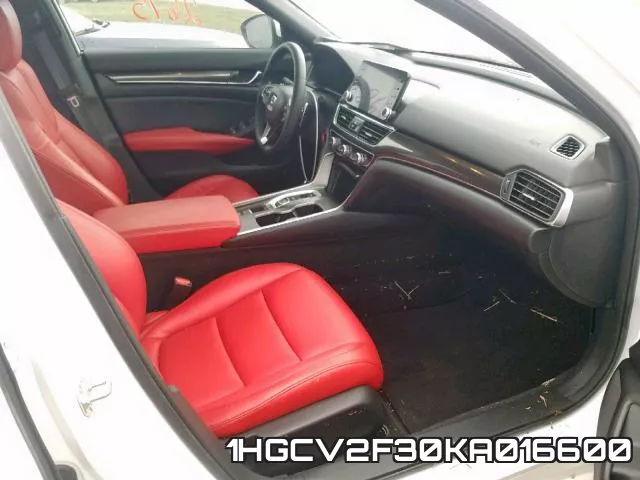 1HGCV2F30KA016600 фото 6