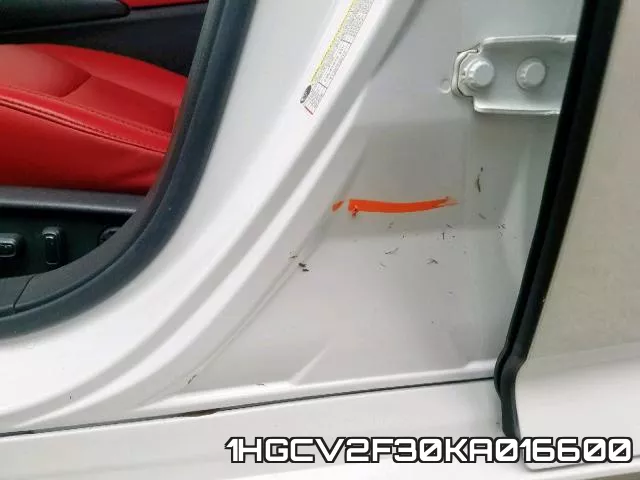 1HGCV2F30KA016600 фото 10