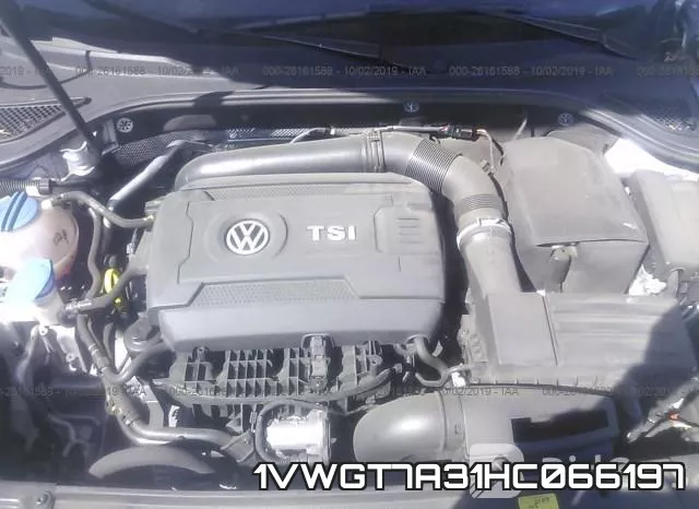 1VWGT7A31HC066197 фото 2