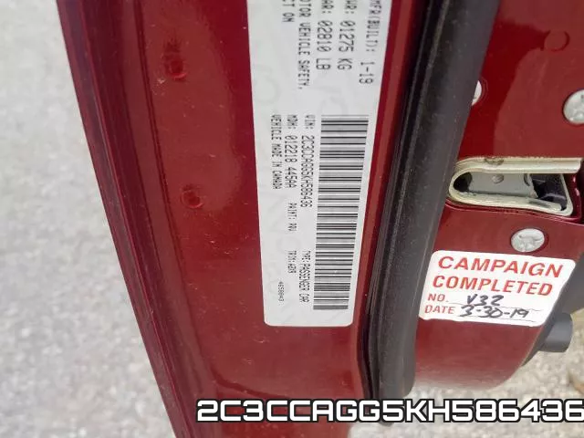 2C3CCAGG5KH586436 фото 2