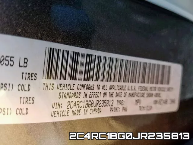 2C4RC1BG0JR235813 фото 2