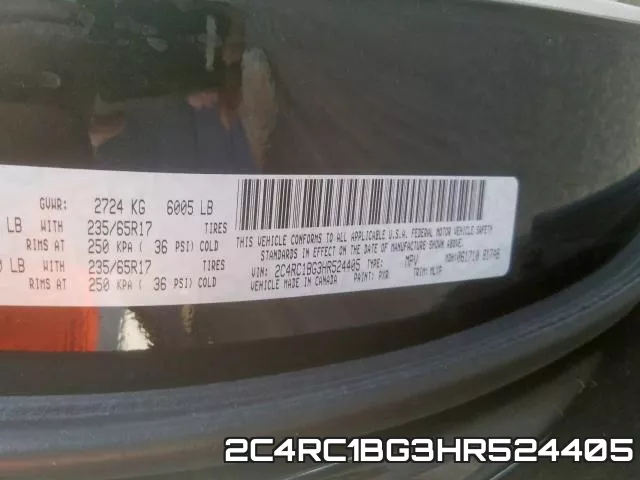2C4RC1BG3HR524405 фото 2