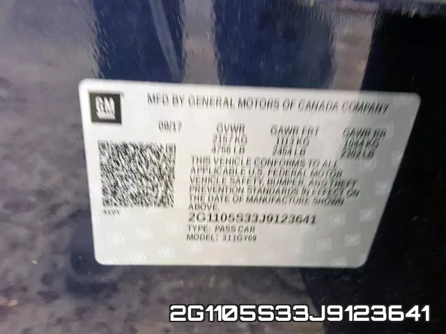 2G1105S33J9123641 фото 2