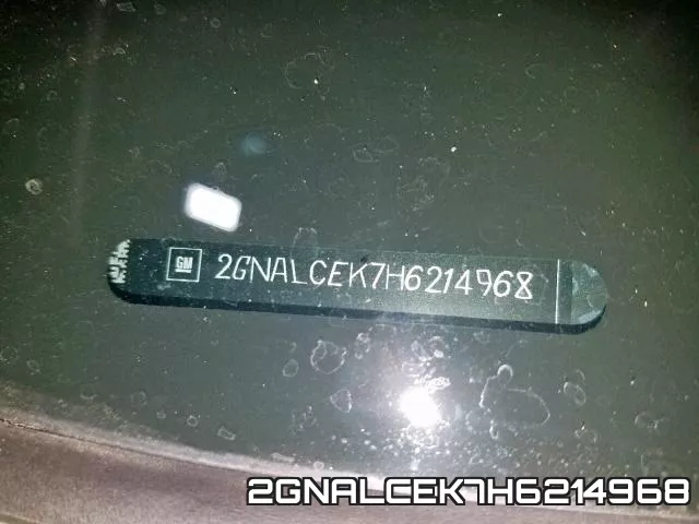 2GNALCEK7H6214968 фото 2