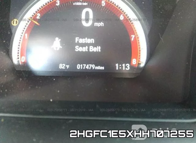 2HGFC1E5XHH707255 фото 7