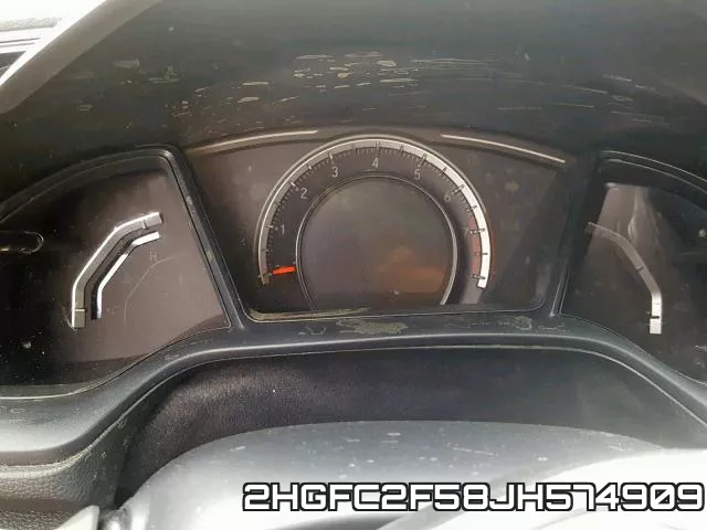 2HGFC2F58JH574909 фото 8