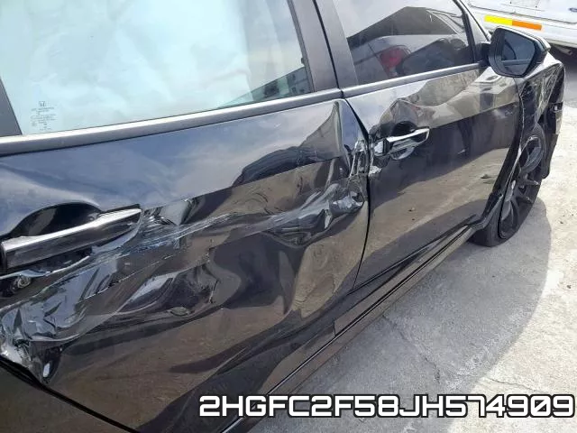 2HGFC2F58JH574909 фото 9