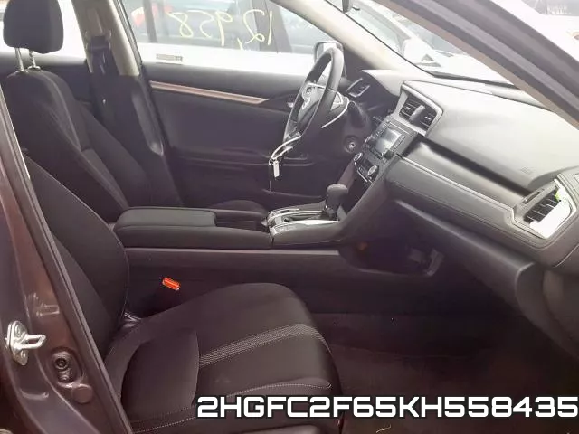2HGFC2F65KH558435 фото 6