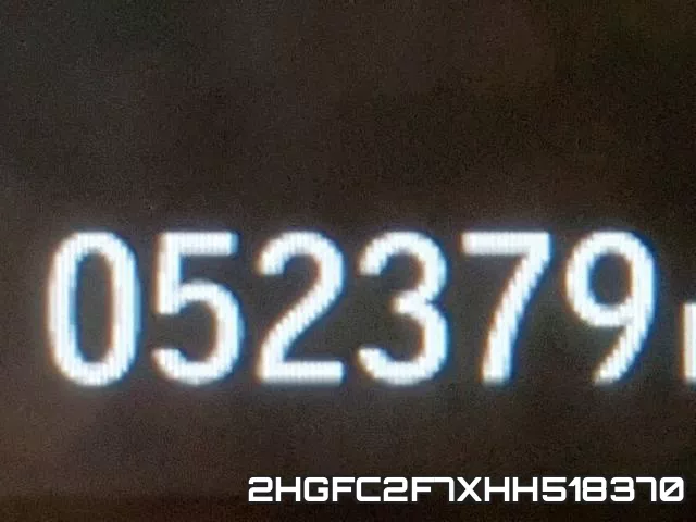 2HGFC2F7XHH518370 фото 9
