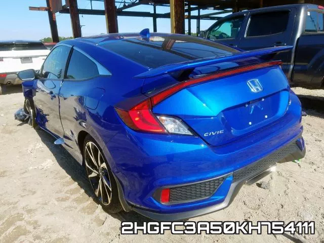 2HGFC3A50KH754111 фото 4