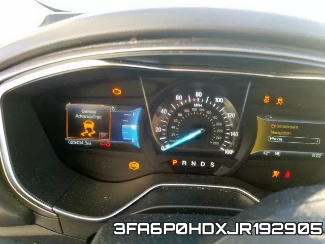 3FA6P0HDXJR192905 фото 9