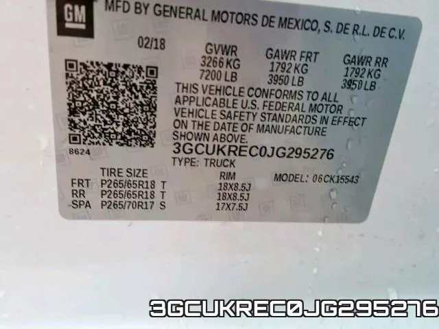 3GCUKREC0JG295276 фото 2