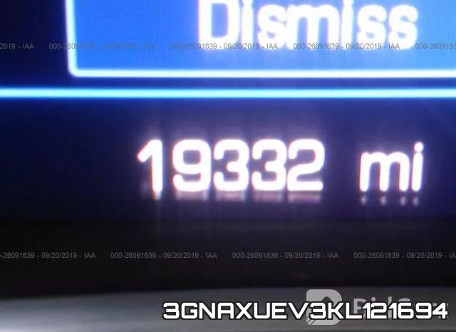 3GNAXUEV3KL121694 фото 8