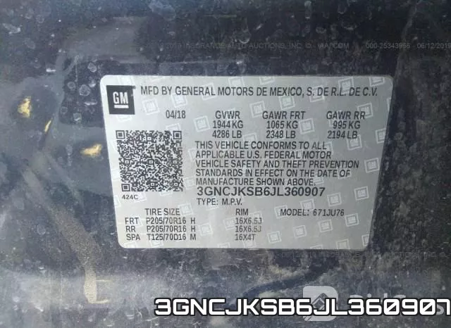 3GNCJKSB6JL360907 фото 10