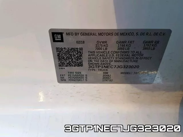 3GTP1NEC7JG323020 фото 2