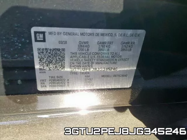3GTU2PEJ8JG345246 фото 2