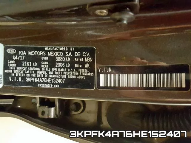 3KPFK4A76HE152407 фото 2
