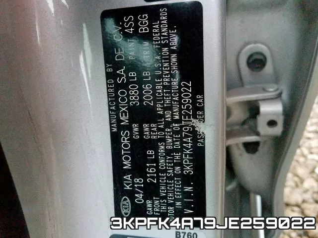 3KPFK4A79JE259022 фото 2